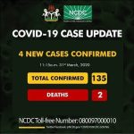 COVID-19 – Nigeria Records Four New Cases….. Details Here - Image 1