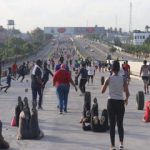 Amidst Lockdown: Lagos and Abuja residents, troop out en-mass to exercise, drive around (photos/video) - Image 1